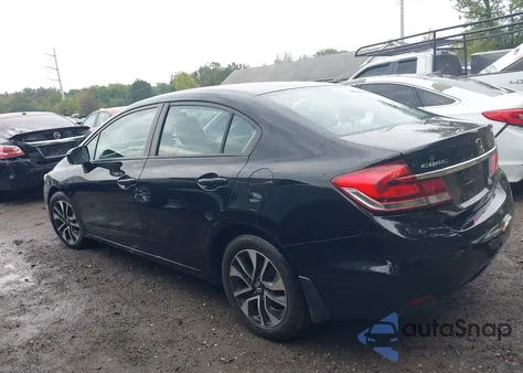 2014 Honda Civic Ex z USA, uszkodzony, nr VIN 19XFB2F86EE225695